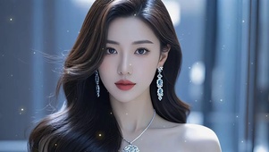 复民国御姐风长发美女2