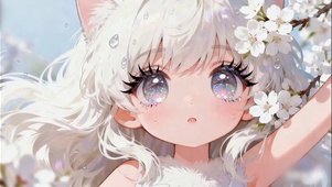 白樱晨露猫耳萝莉
