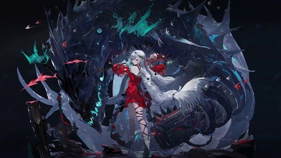 4K60帧明日方舟灼心斯卡蒂