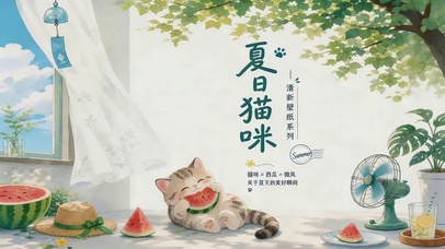 夏日猫咪