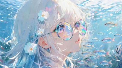 治愈水下女孩