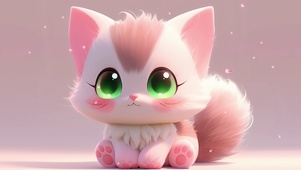 大眼小萌猫