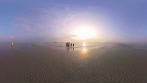 4K 海边日出