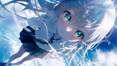 天空下的JK女孩