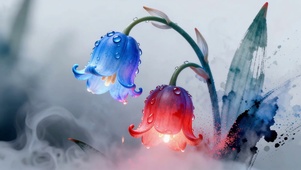 梦幻铃兰光影