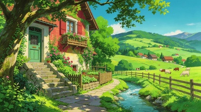 治愈乡村美景
