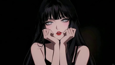 治愈长发女孩