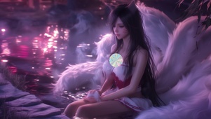 泡温泉女孩阿狸