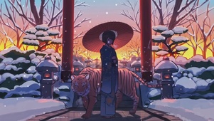 冬季虎神社