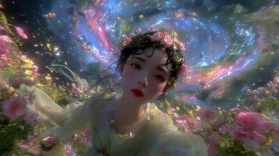 你的梦请签收氛围感梦境中美少女