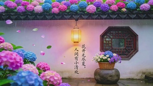 中式庭院，小清欢