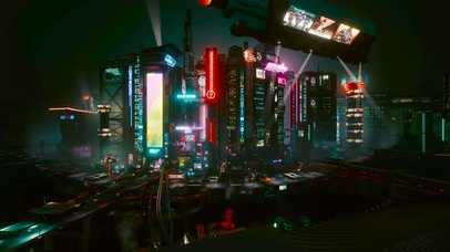 赛博朋克中心城市