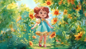 丛林小女孩