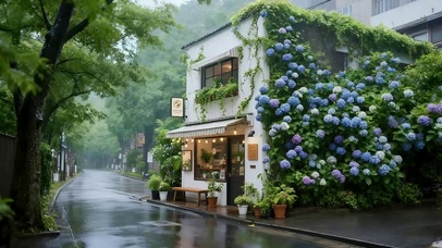 雨天咖啡小屋