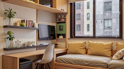 【雨景】雨中小房间