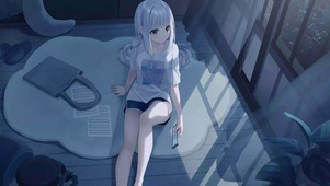 异瞳美少女