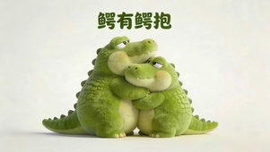 鳄有鳄抱