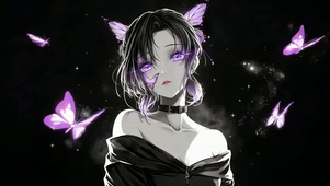 暗黑系紫蝶少女蝴蝶忍
