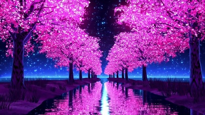 梦幻星空河