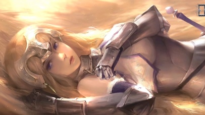  fate贞德可爱清纯美女