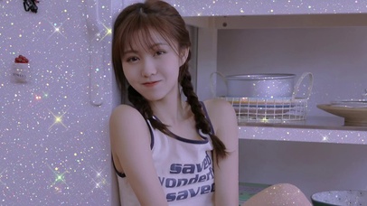 青春清纯可爱性感美女