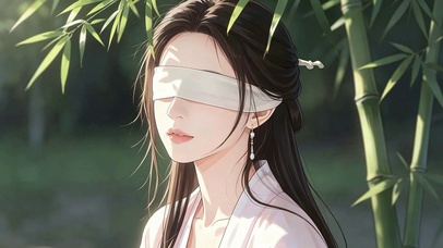 闭目听竹