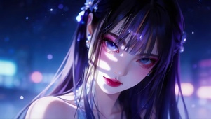 治愈可爱女孩