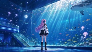 动漫少女·水族馆奇遇（二）