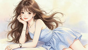 清纯可爱女孩