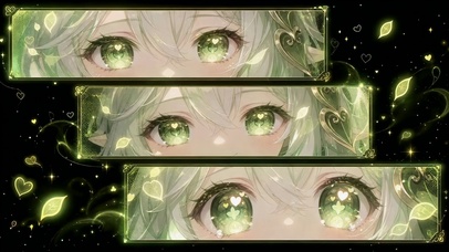 纳西妲唯美眼眸