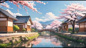 樱花小镇