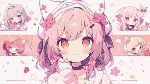 卡通少女