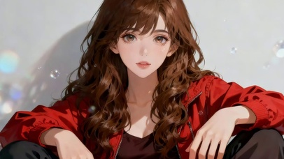 梦幻长发美女