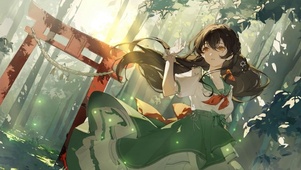 神社女孩