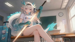 可爱小龙女
