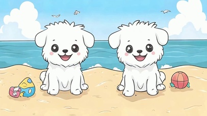 海边萌宠