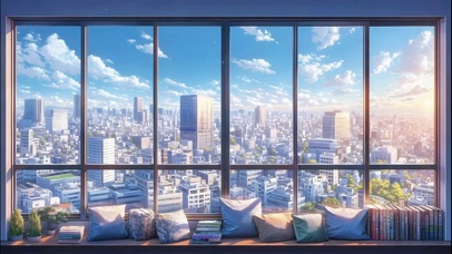 室内都市景观