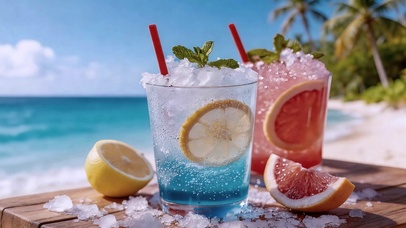 夏日海边特调