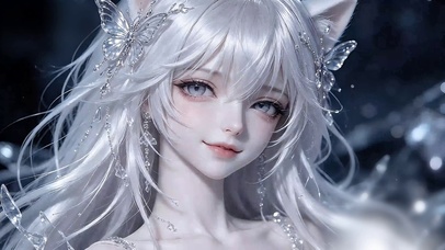 唯美狐耳少女