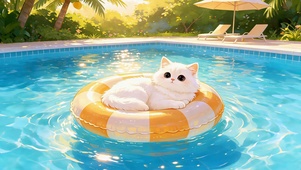 慵懒的猫