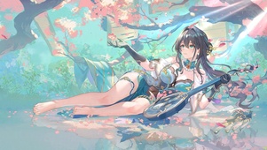 水中女孩