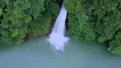 4K大峡谷风光风景瀑布流水
