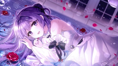 室内水中少女