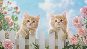可爱的猫咪