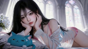 治愈性感女孩