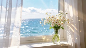 海风与雏菊