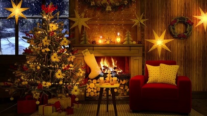 舒适的圣诞氛围
