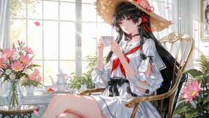 闲茶午后美少女-千咲