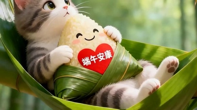 端午节带鱼屏