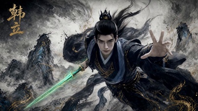 韩立4k凡人修仙传水墨动态壁纸